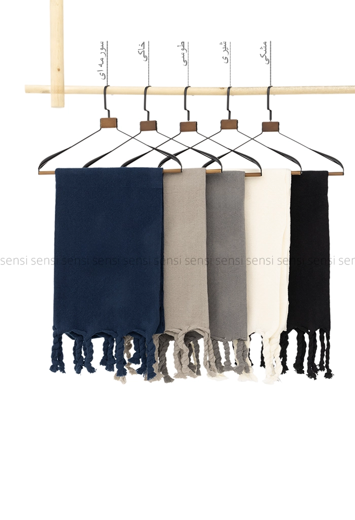 شال بافت پشمی رنگی کد1005164